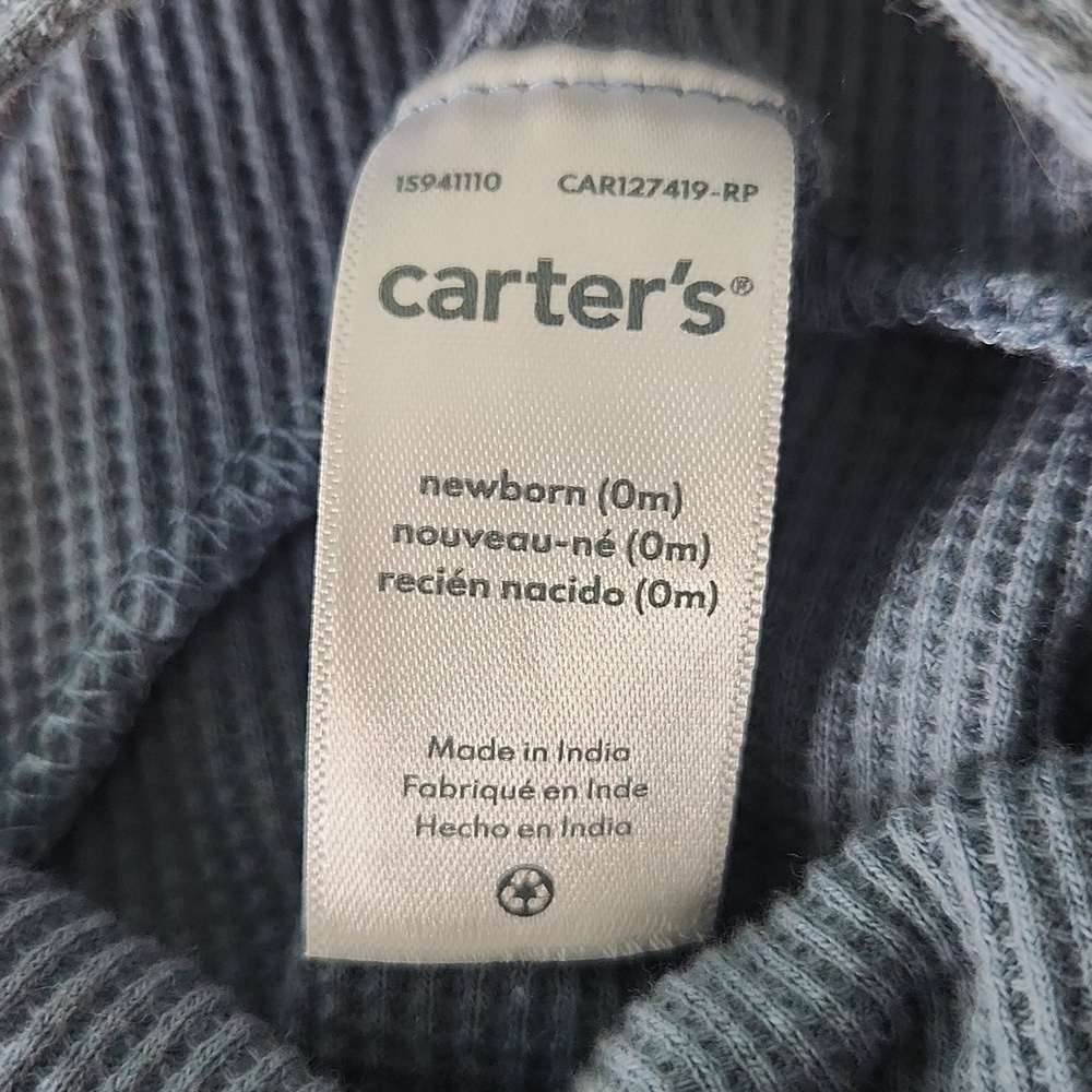 Carter’s Blue Romper Set - Picture 11 of 12